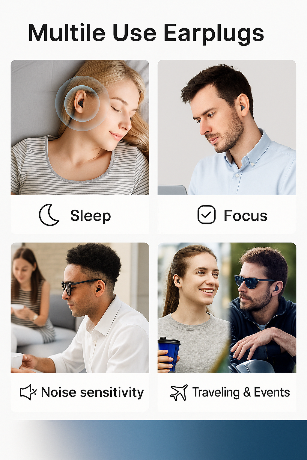 NoirSleep® Earplugs